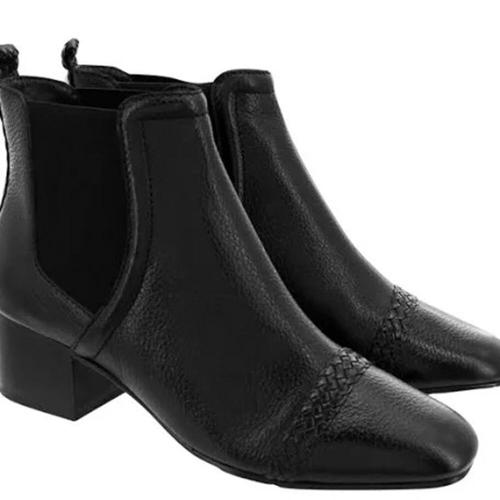Brighton Artisan 
Bliss Boots Leather Black Comfortable professional Luxury Sz 9